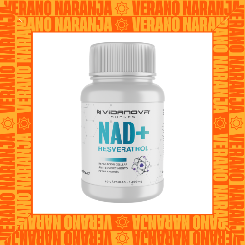 NAD+ RESVERATROL 1000MG 60 CAPS